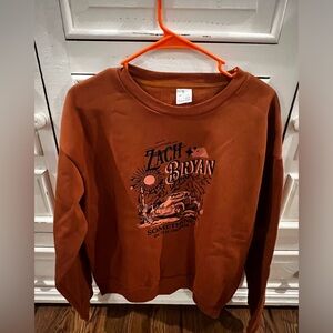Zach Bryan Sweatshirt. Size L. Bought from Tik Tok Shop.